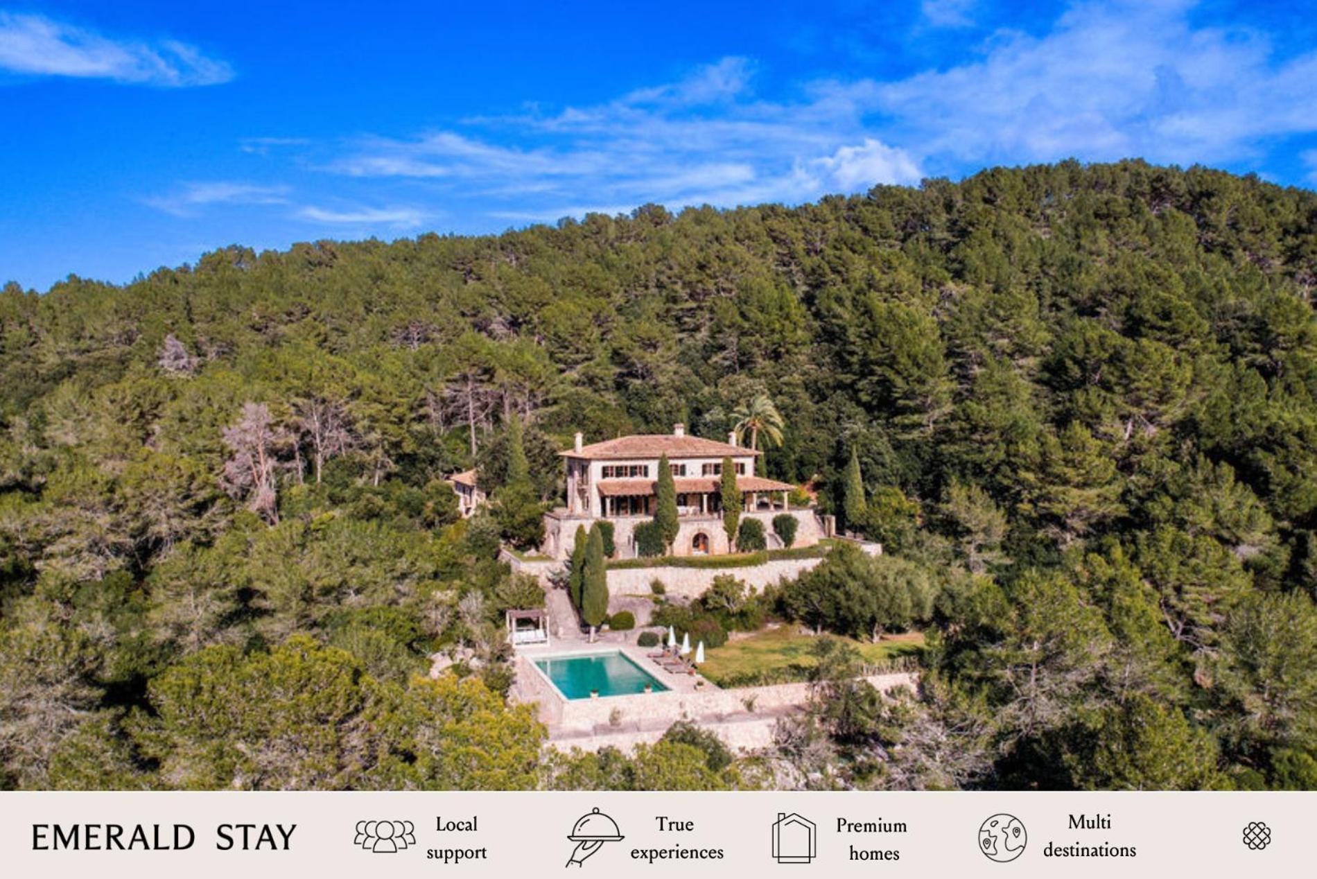 Can Tramuntana Pollensa - Catered Villa - By Emerald Stay Campanet Exterior photo